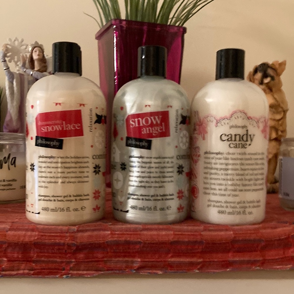 NEW Philosophy bath and beauty products.